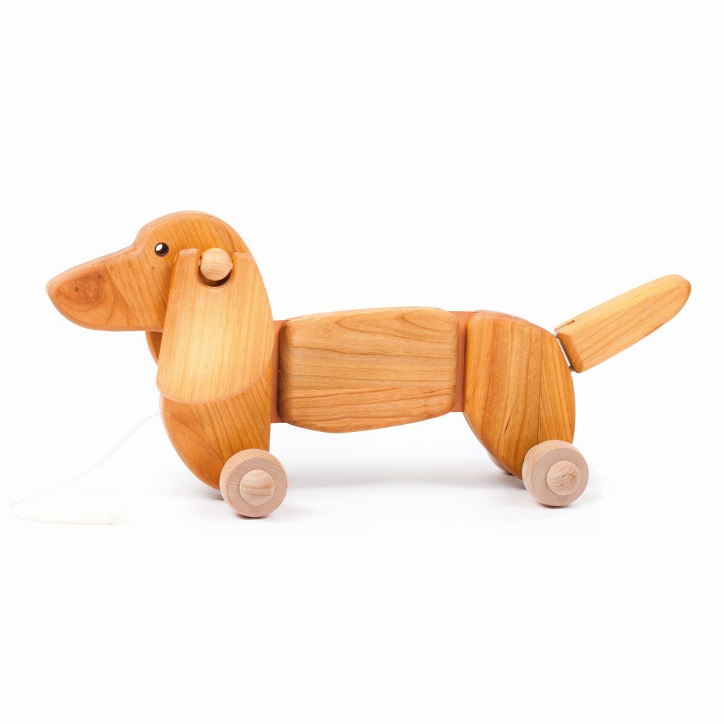 Bajo Dachshund Natural Pull Toy