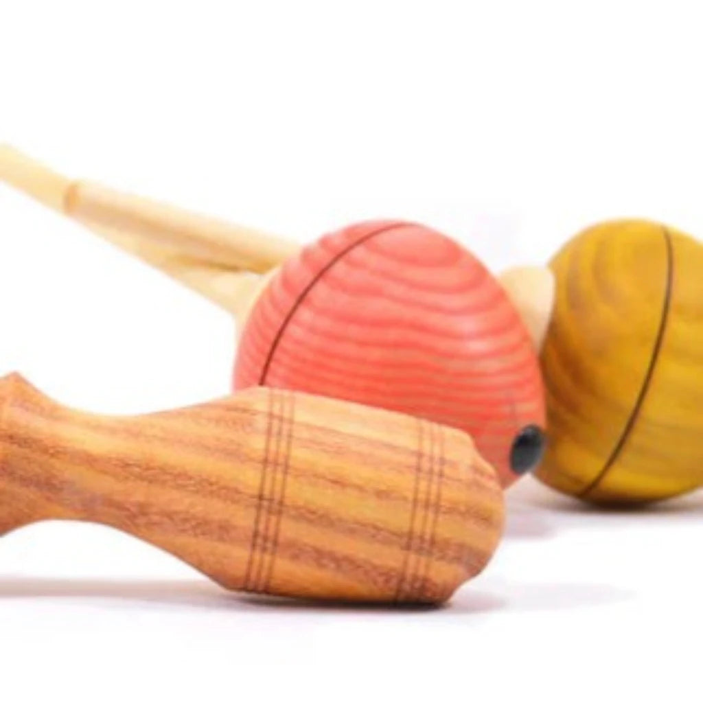 Pull String Spinning Top-Wooden