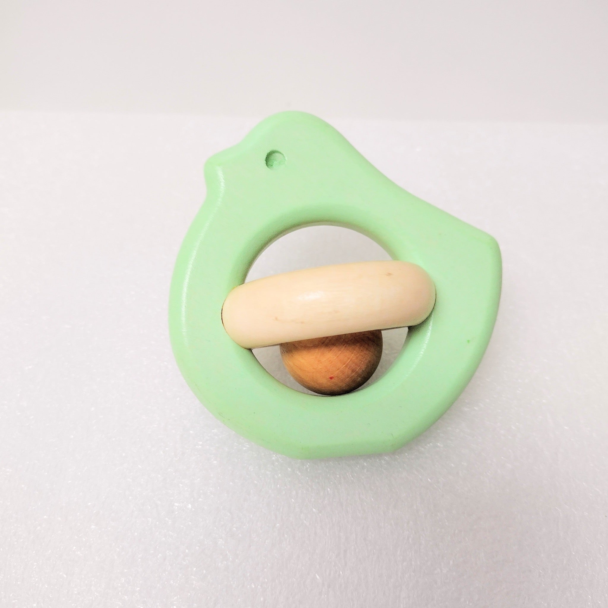 Bajo Bird Rattle with Wooden Ball