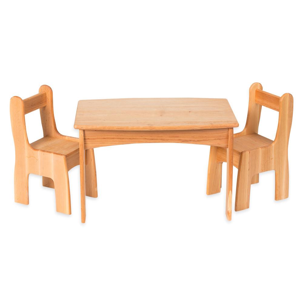Drewart Table and Chairs Set for Dolls