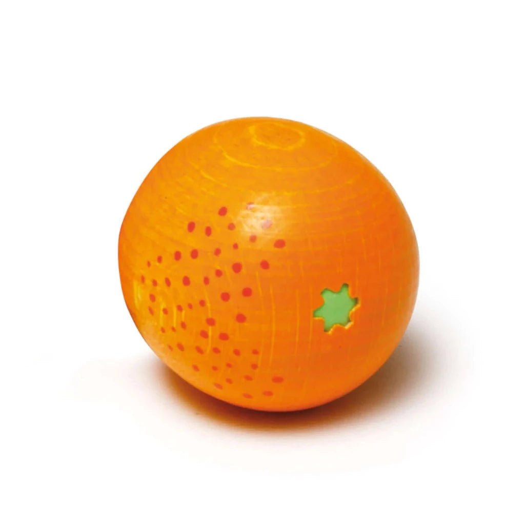Erzi Orange Wooden Fruit for Pretend Play