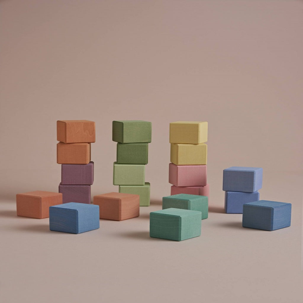 Pastel Building Cubes