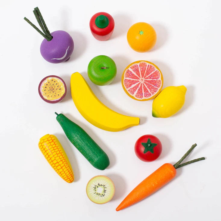 Erzi XL Fruit & Vegetables in a Crate