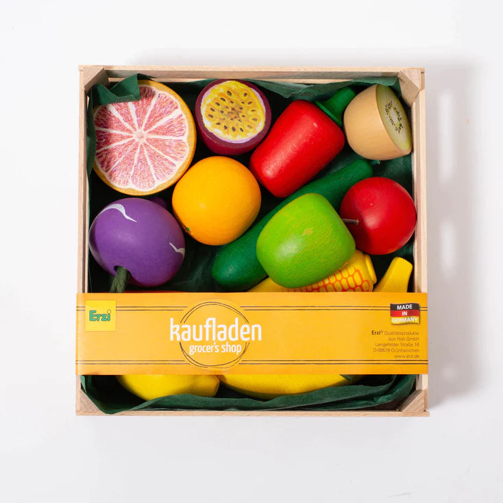 Erzi XL Fruit & Vegetables in a Crate