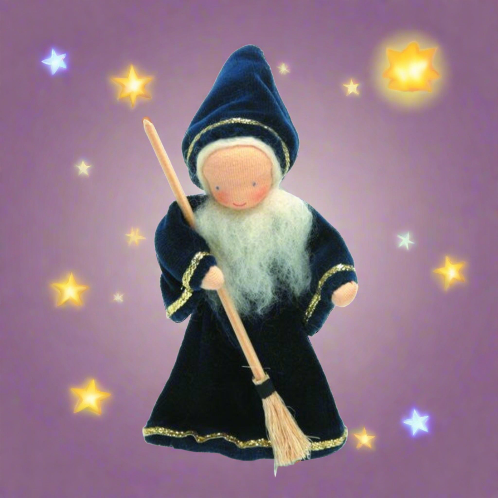 wizard soft doll - Nova Natural Toys & Crafts