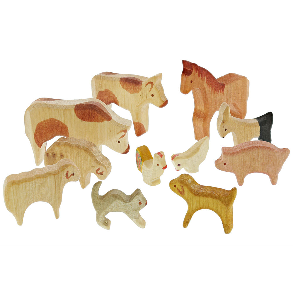 Wooden animals