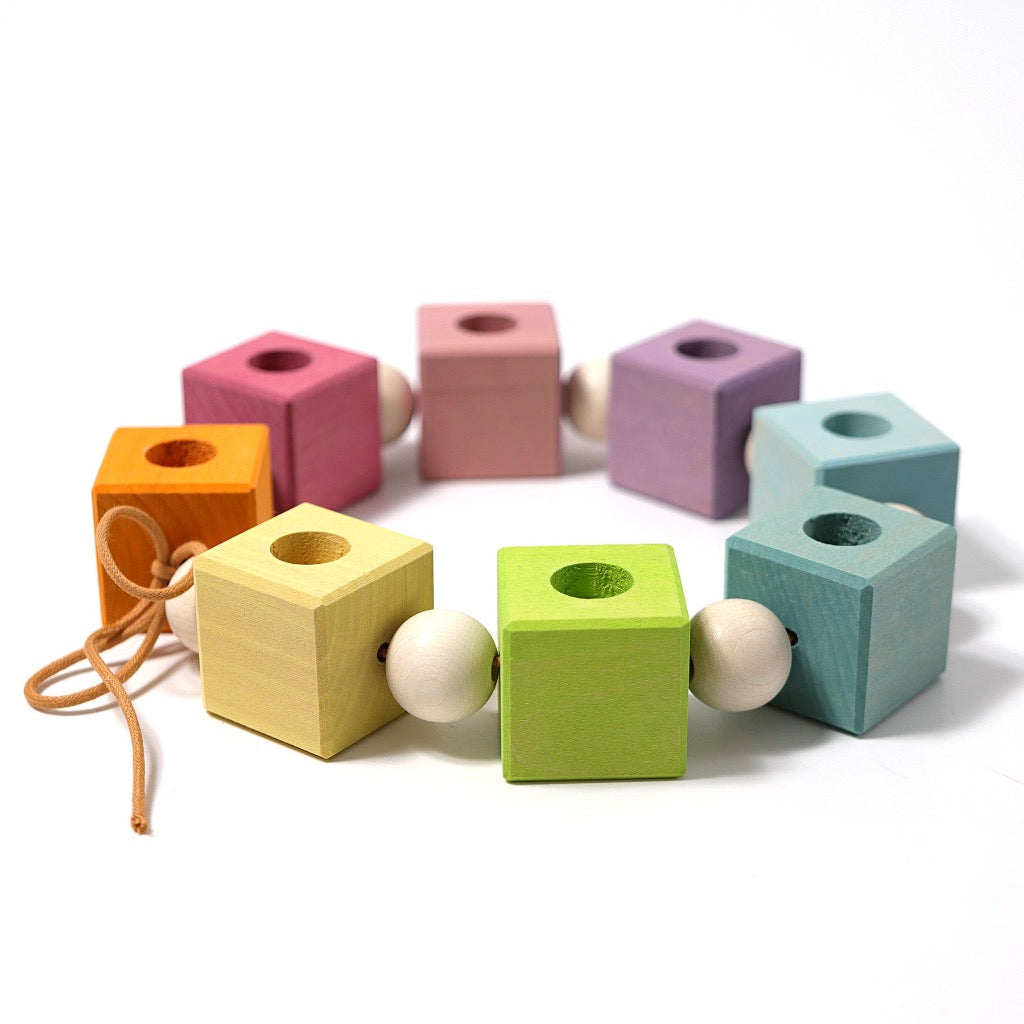 Wooden Birthday cubes for every year celebration