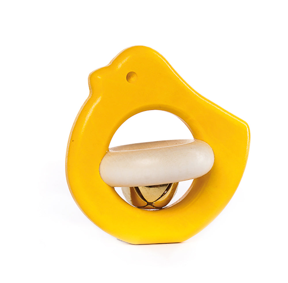 Bajo Bird Rattle with Wooden Ball