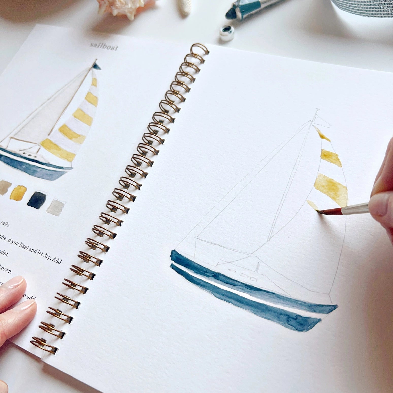 Watercolor Paintings  Workbook
