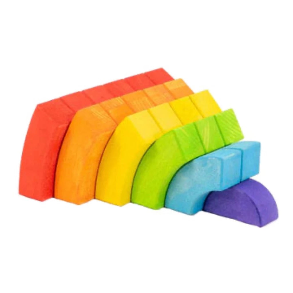 Vibrant Rainbow Blocks