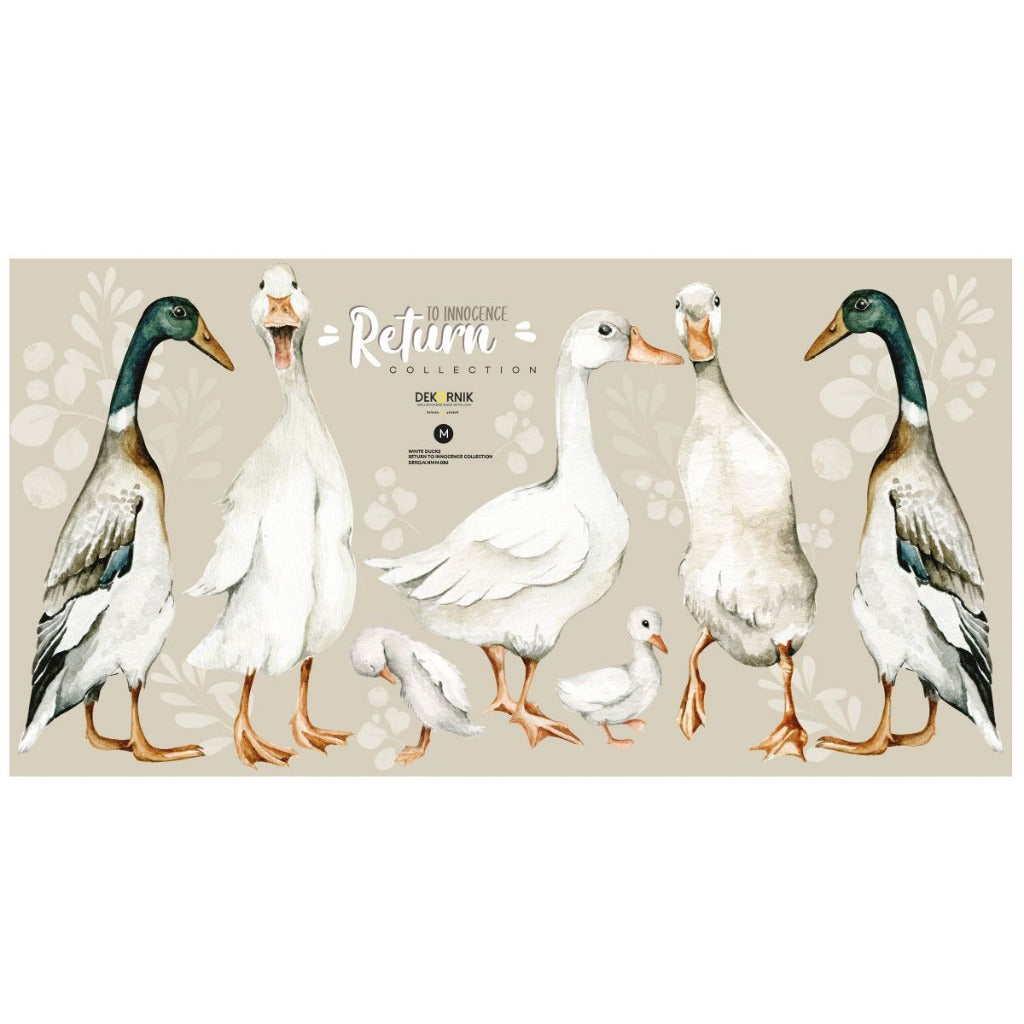 Wall sticker Dekor White Ducks / Return to Innocence