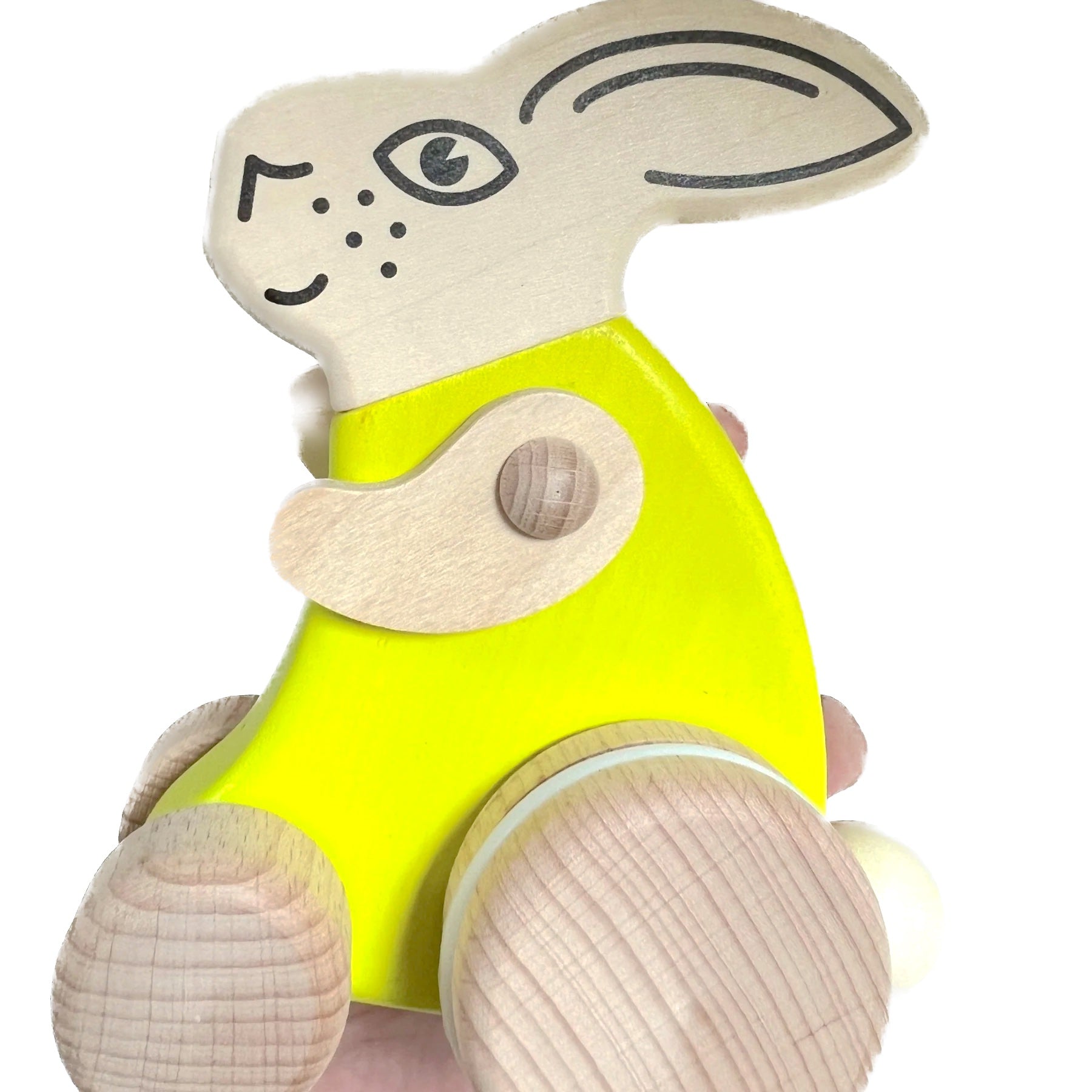 Bajo Pull Toy Rabbit in a T-shirt