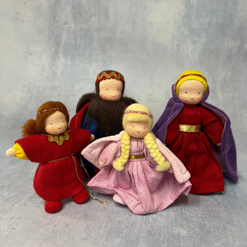 Fairy Tale Royal soft doll family