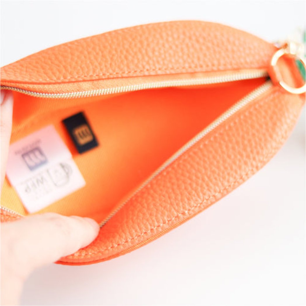 Zipper Pouches in the Shape of Food