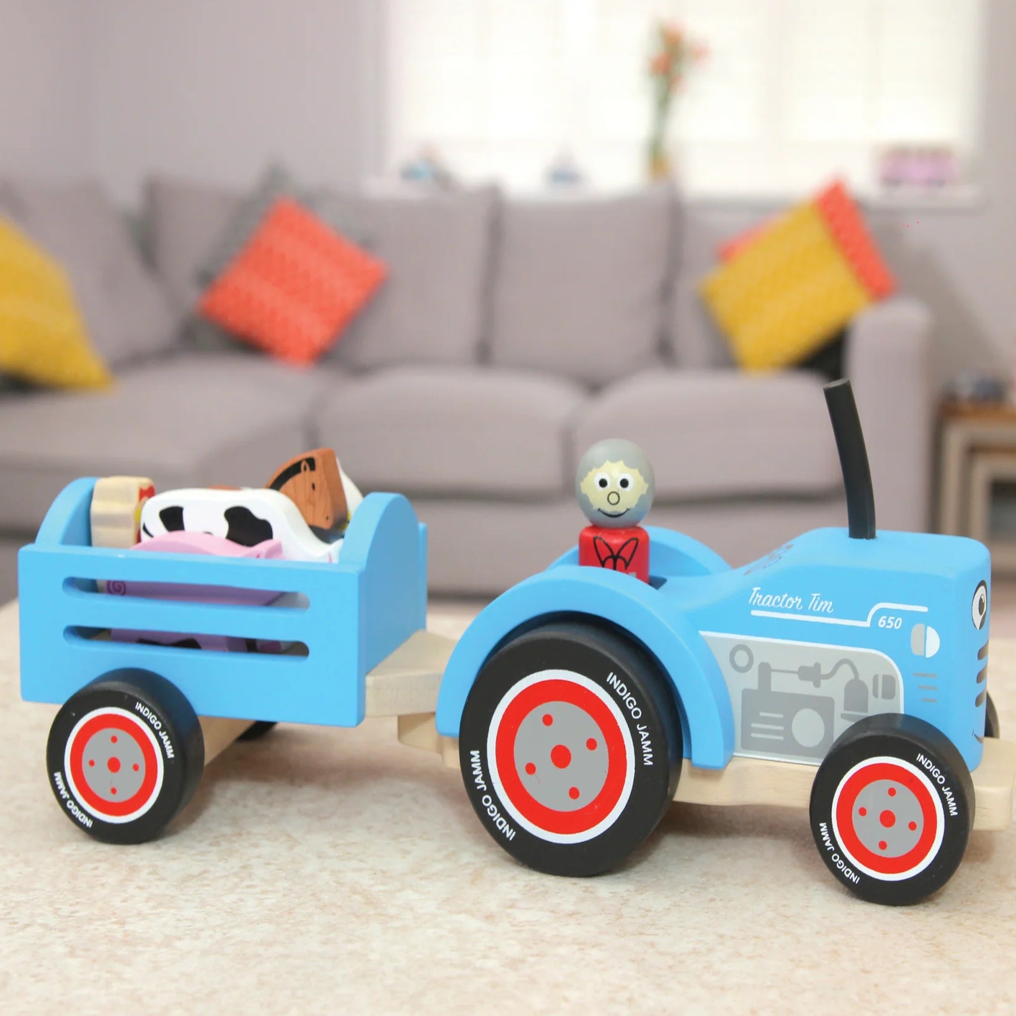 Tim Lock Red Tractor Nova Natural Toys & Crafts- World of natural toys, crafts and unique ...
