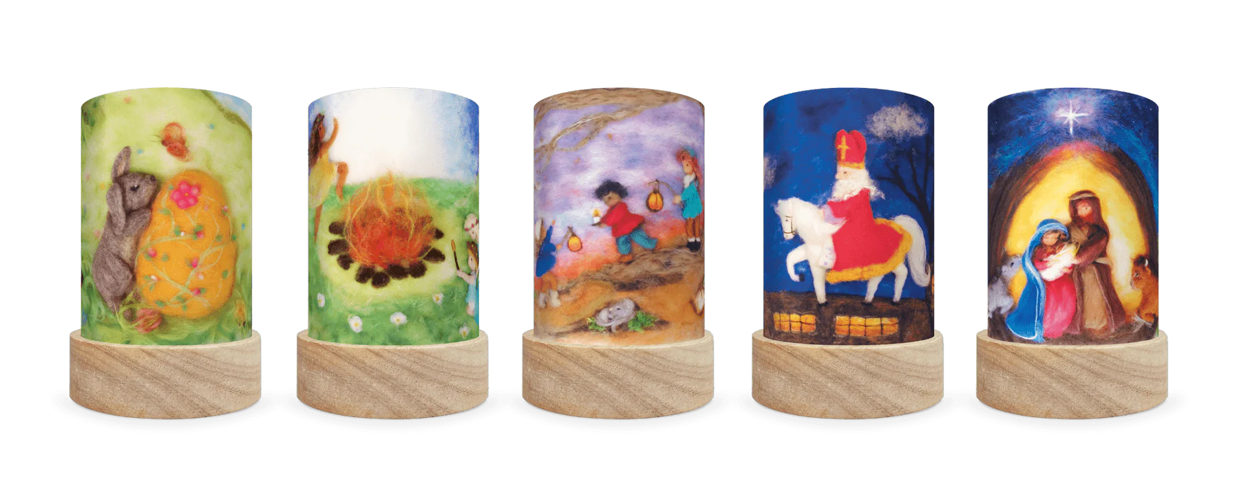 Cordless Toverlux Lantern With Shades