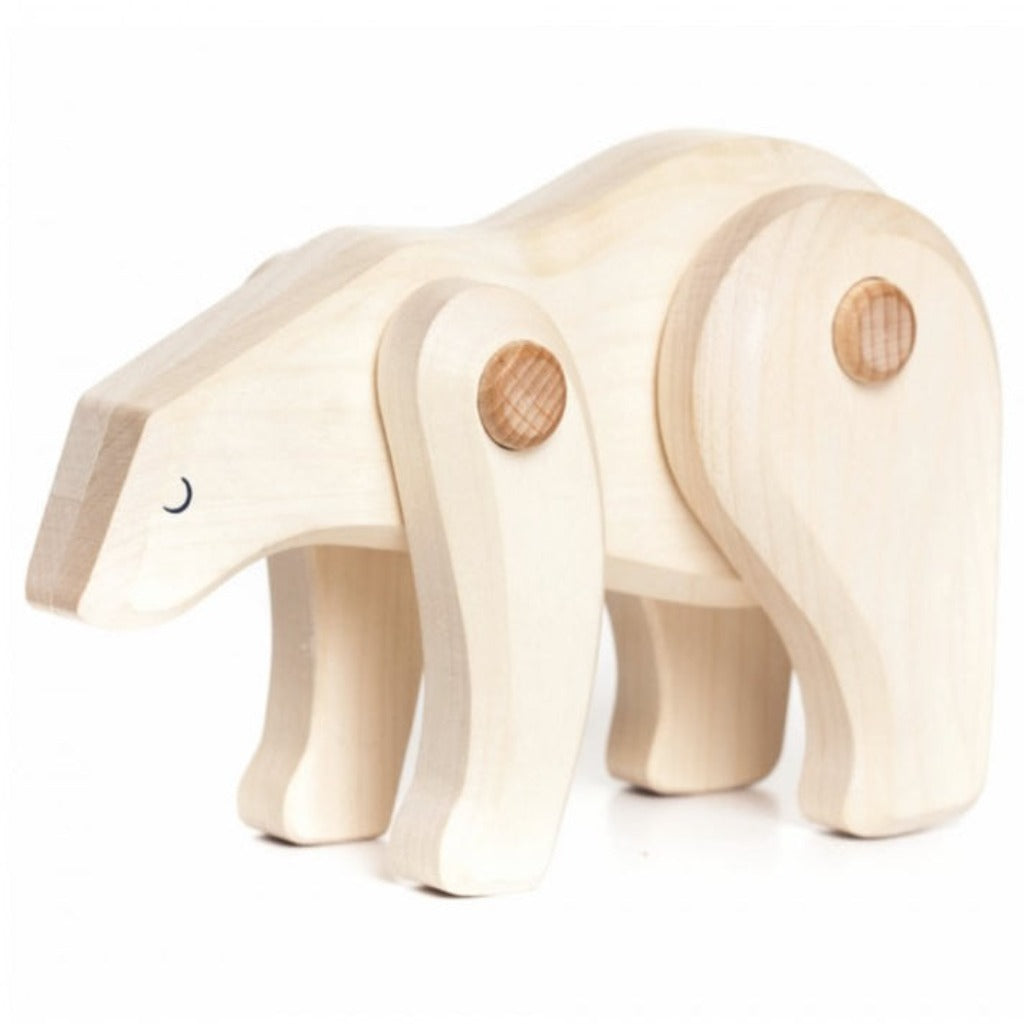 Bajo Wooden Endangered Animals