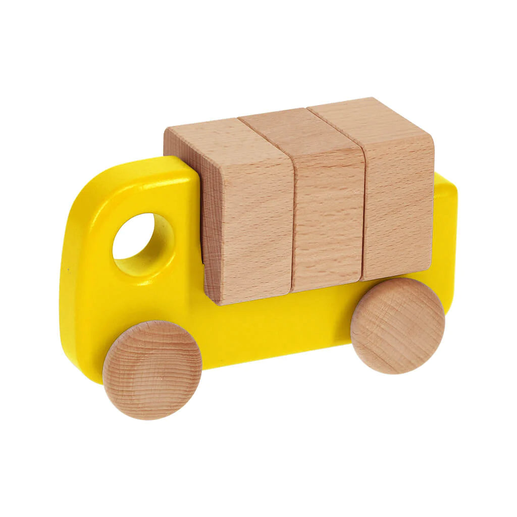 Car with Blocks