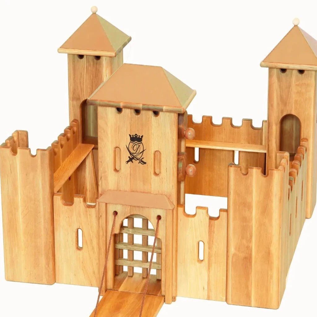 Wooden toy forts and castles 2025