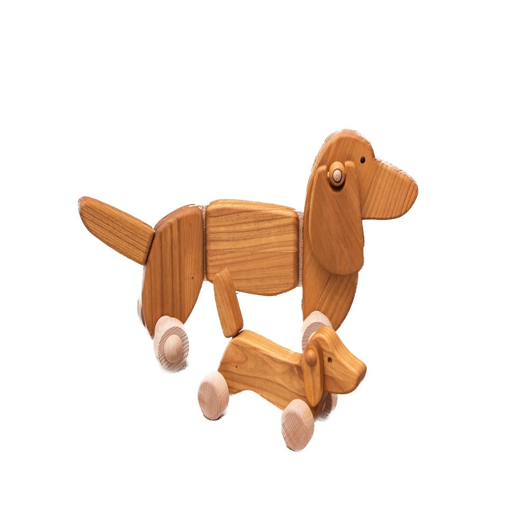 Dachshund Natural Pull Toy