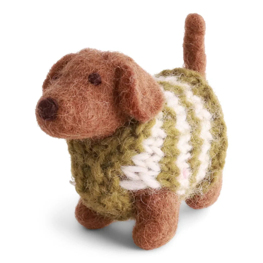 Felt Dog Ornaments