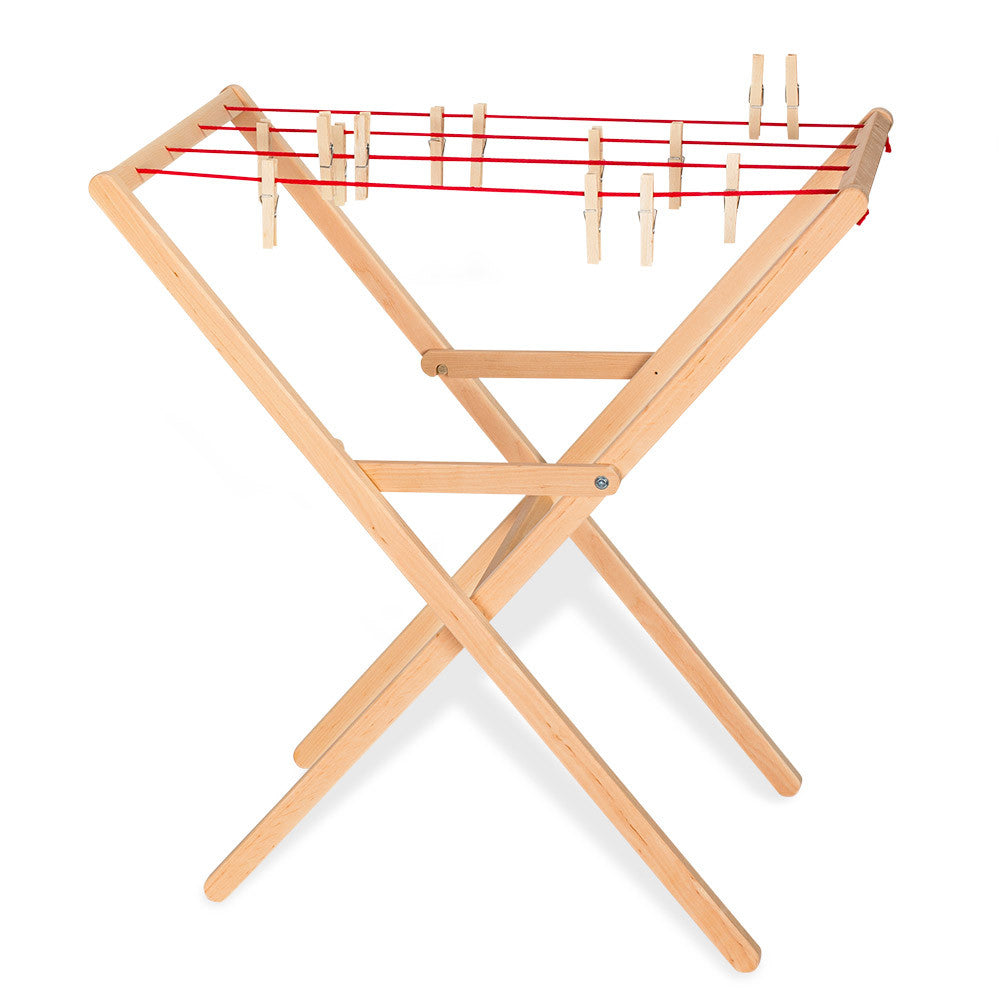 Drewart Dolls Outfit Drying Rack & Pegs.