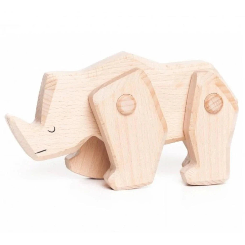 Bajo Wooden Endangered Animals