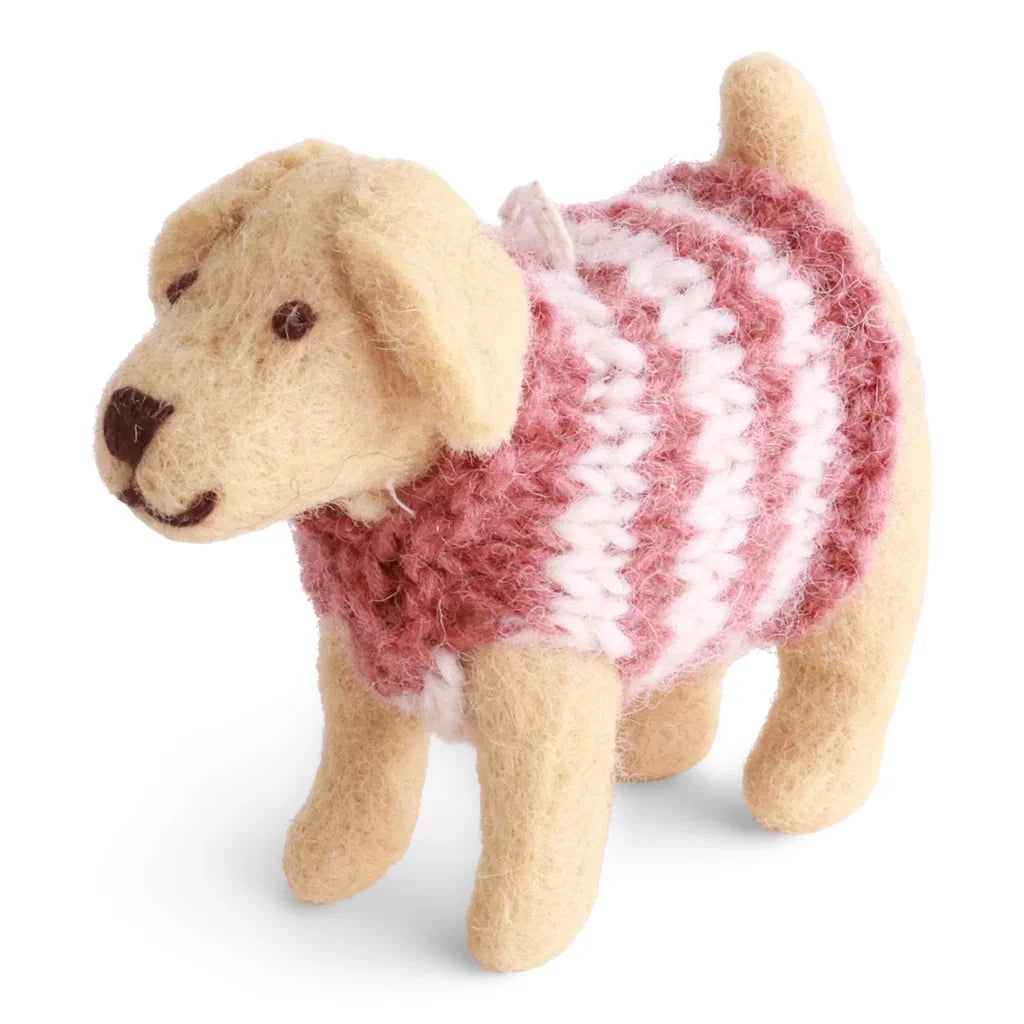 Felt Dog Ornaments