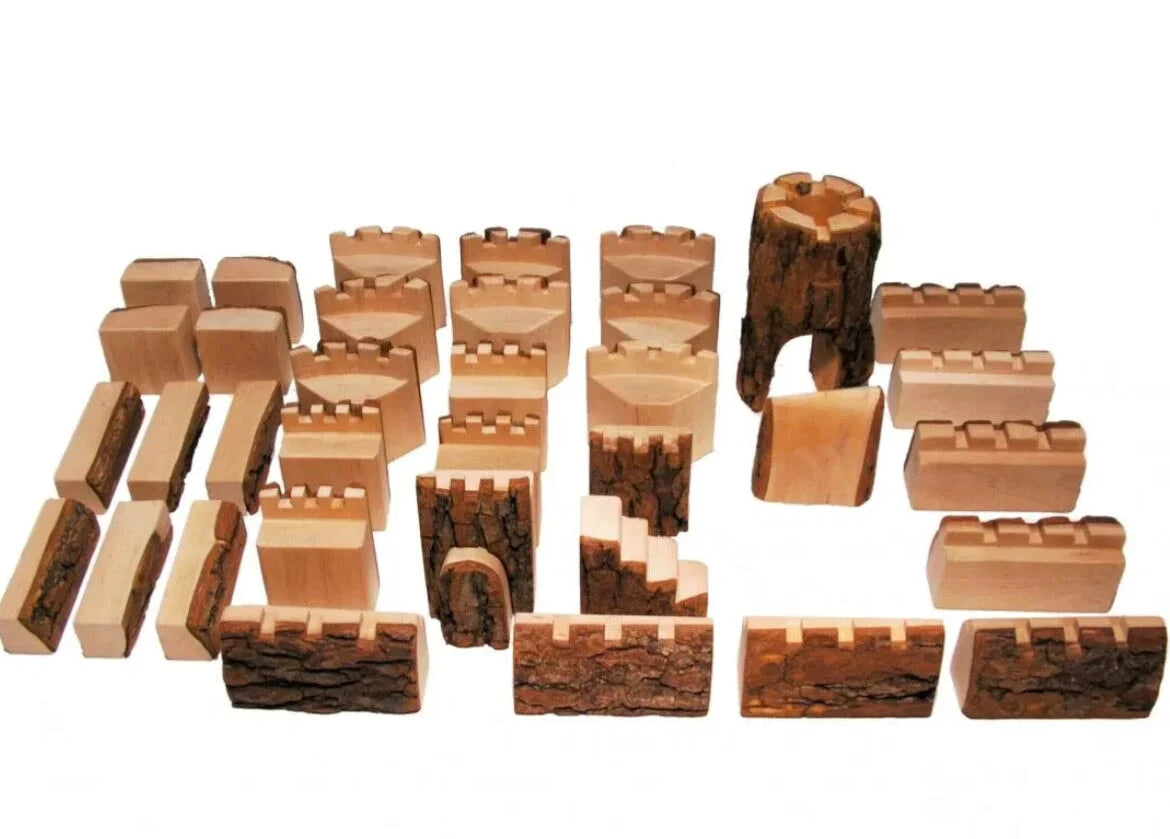 camelot castle blocks- 35 pieces