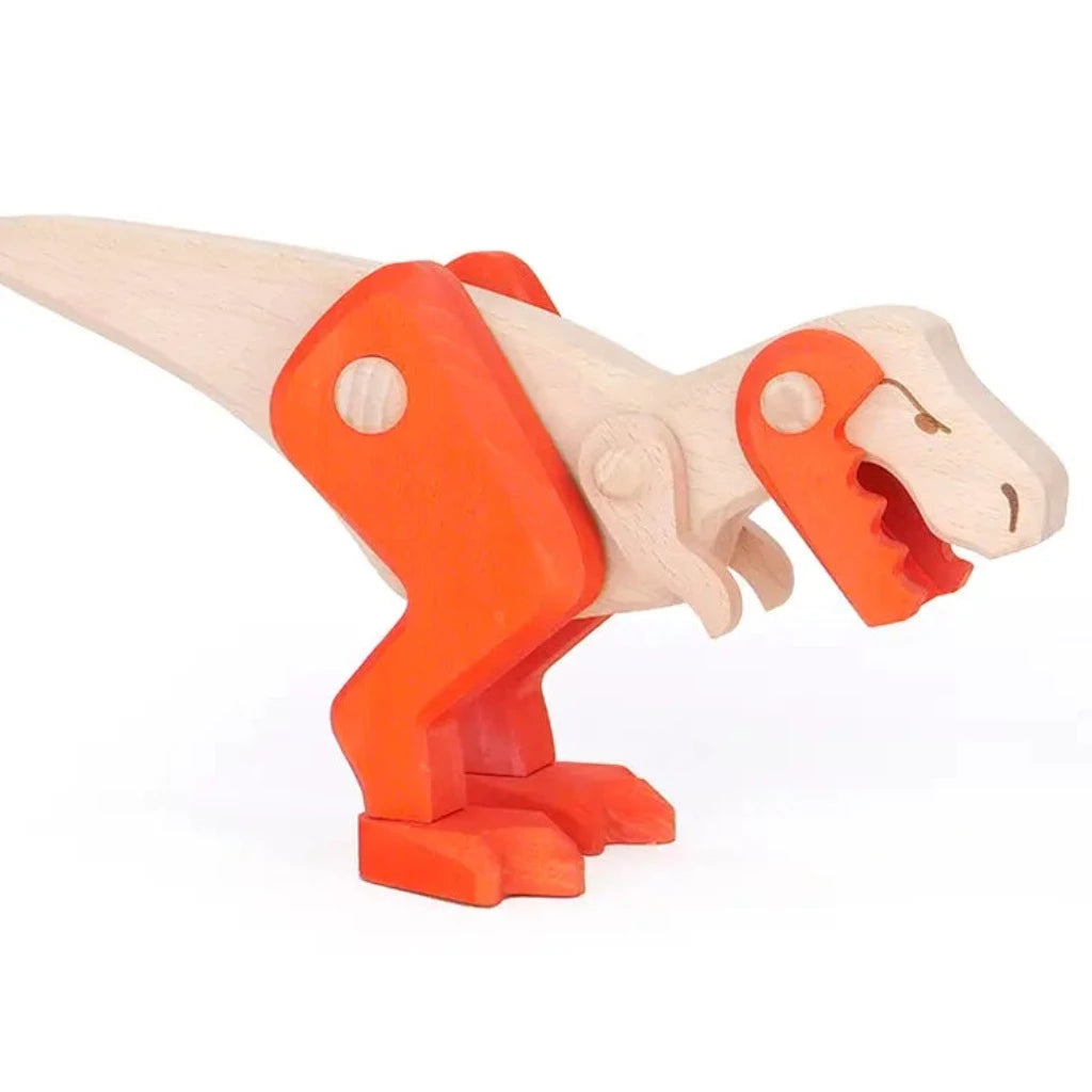 Wooden Dinosaur Figure Bajo