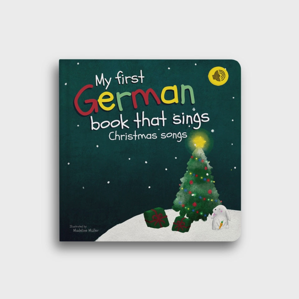 My First German Book That Sings Christmas songs