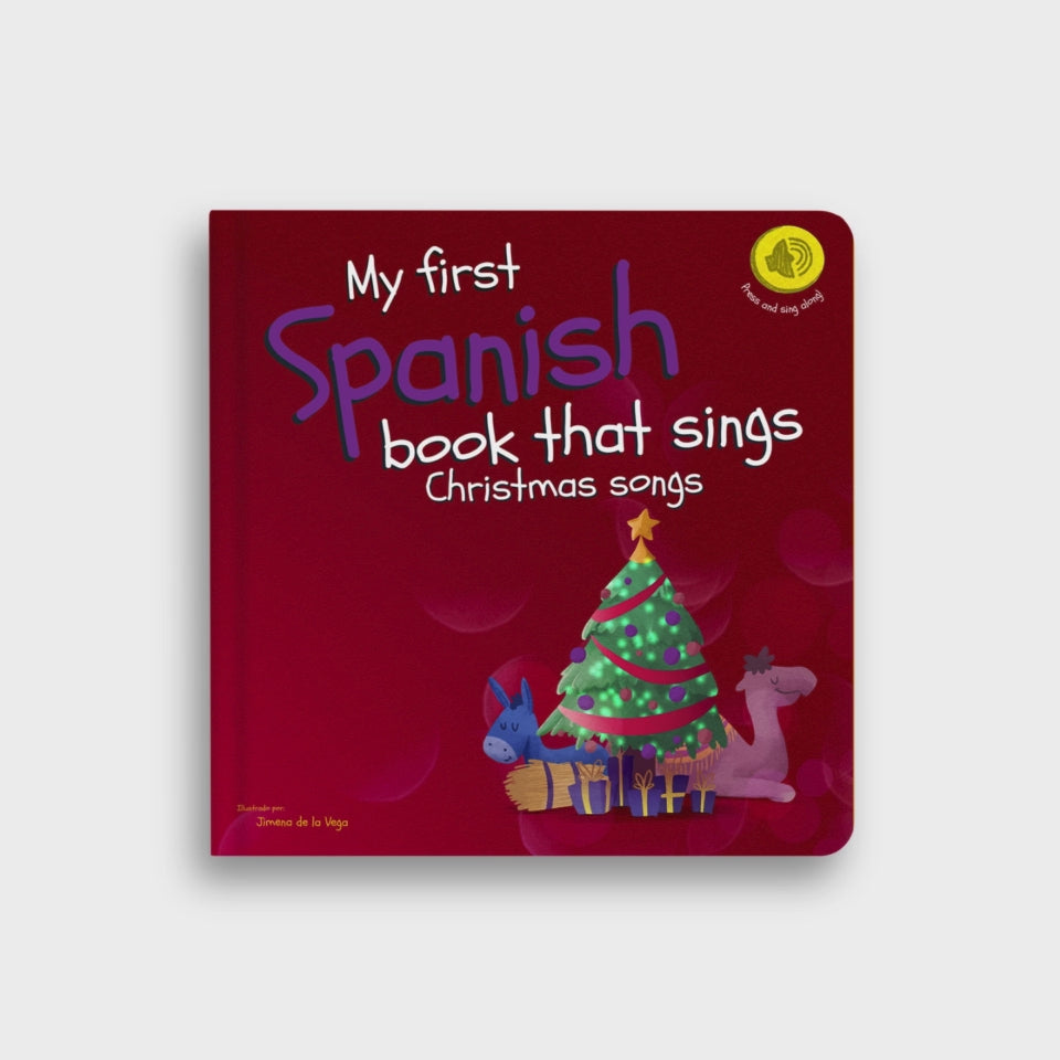 My First Spanish Book That Sings Christmas Songs