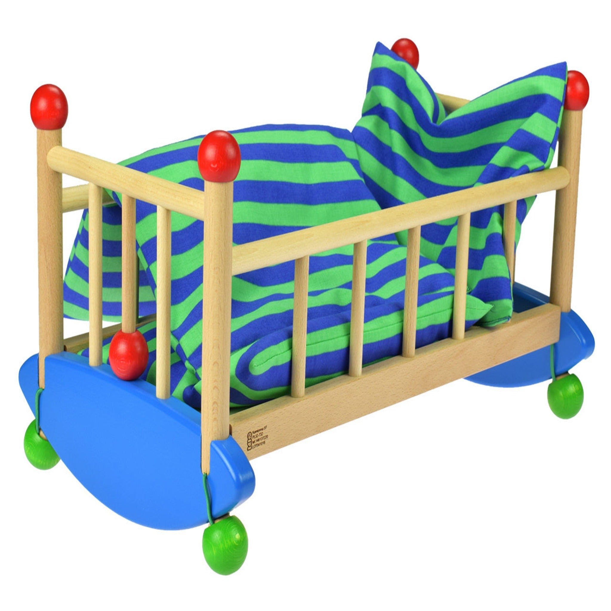 Doll's Cot with cradle