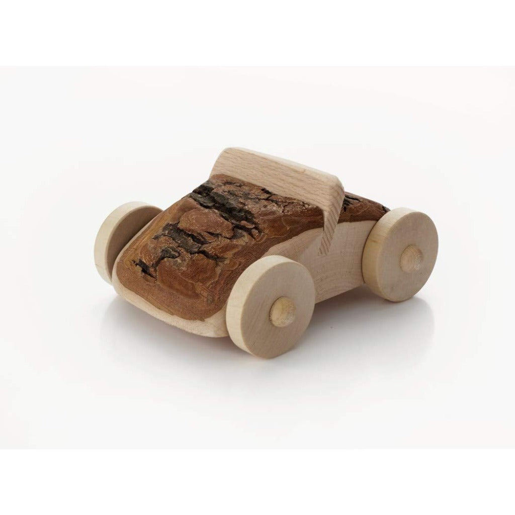 Wooden Gnome Sports Car