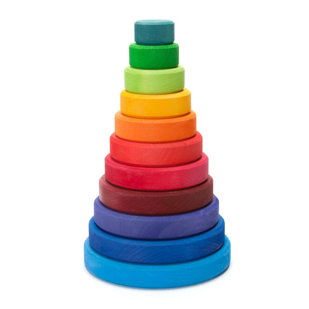 rainbow stacker - Nova Natural Toys & Crafts - 1