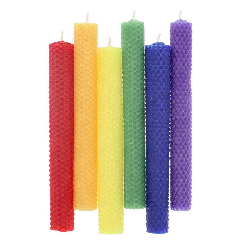 beeswax candle kit - rainbow - nova natural toys & crafts