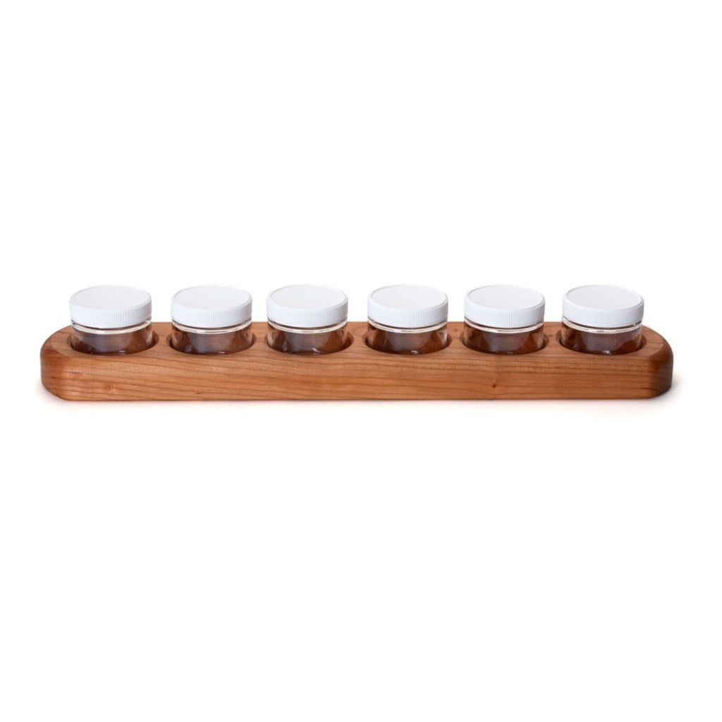 watercolor paint holder with 6 jars - Nova Natural Toys & Crafts - 1