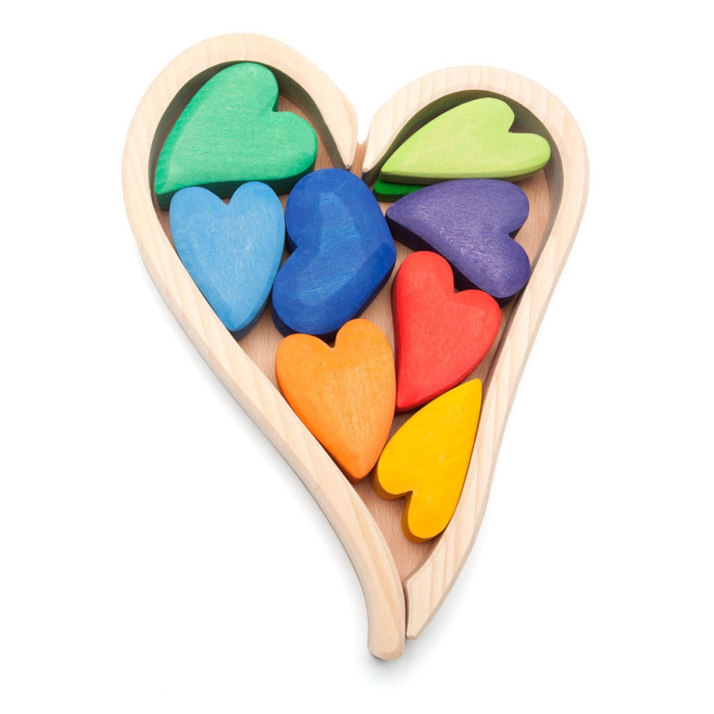 rainbow hearts - Nova Natural Toys & Crafts - 1