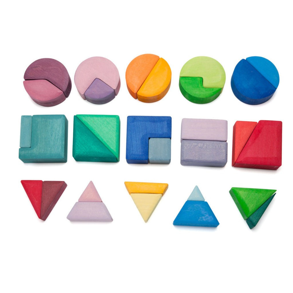 triangles, squares + circles - Nova Natural Toys & Crafts - 1