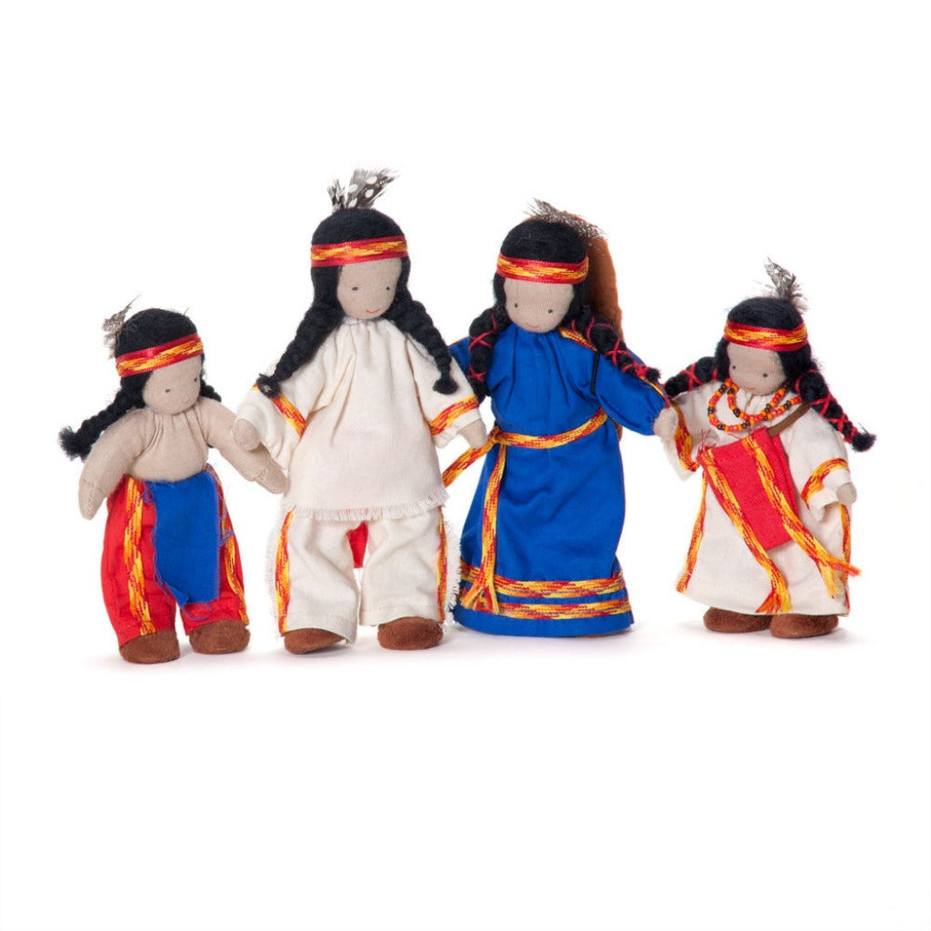 native american family set - Nova Natural Toys & Crafts