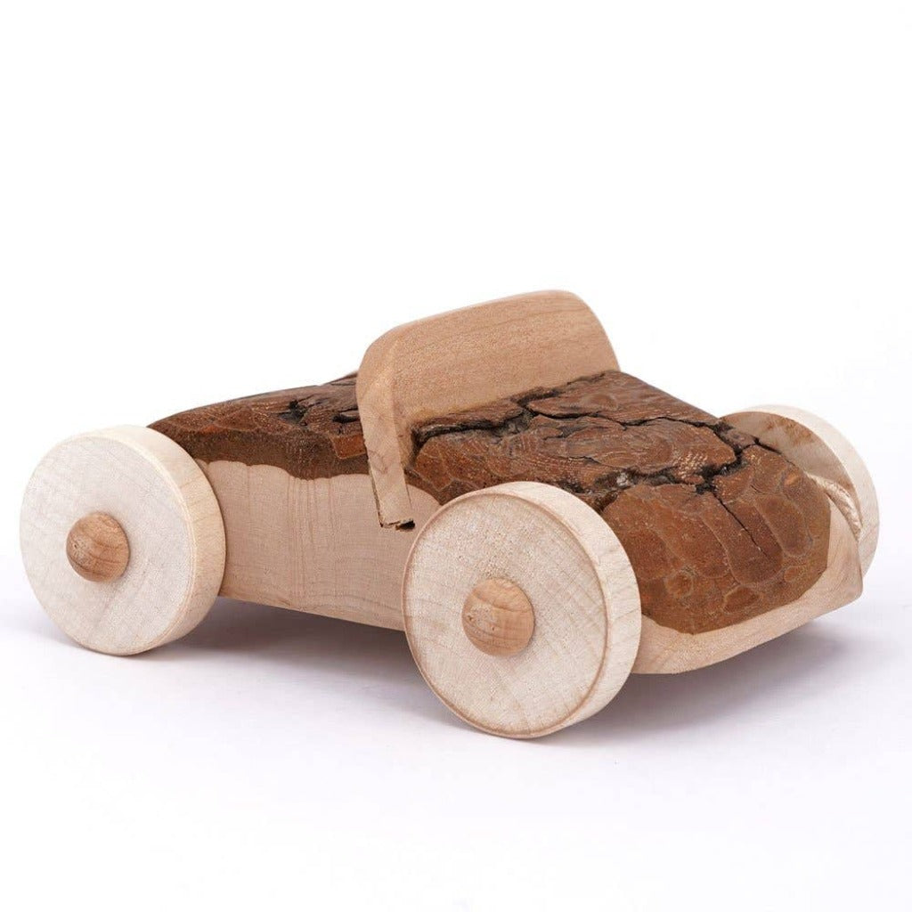 Wooden Gnome Sports Car